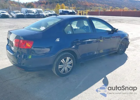 2012 Volkswagen Jetta 2.5L Se из США, поврежденный, VIN 3VWDP7AJ1CM470288